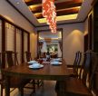 中式家装风格小型餐厅装修设计图