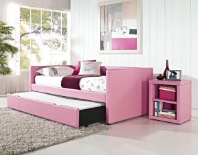 单身卧室设计图 多功能沙发床