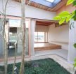 日式小户型家装庭院设计效果图