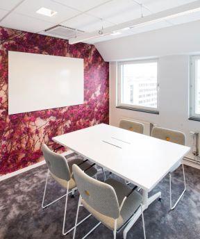 小会议室装修效果图 背景墙设计