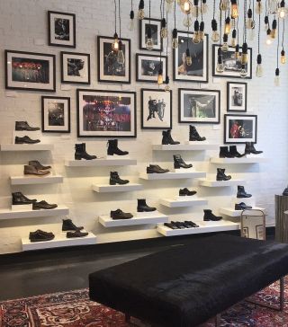 鞋店面形象墙设计效果图