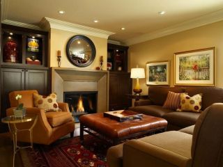 新古典欧式家庭客厅图片