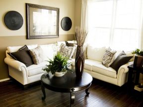 小户型客厅沙发 布艺沙发装修效果图片