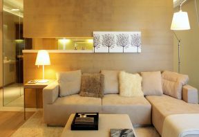 小户型客厅沙发 转角沙发装修效果图片