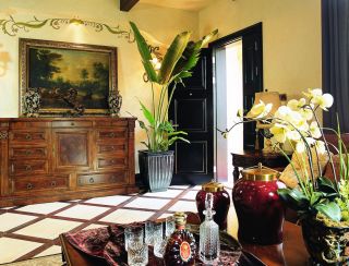 美式乡村风格小户型客厅沙发装修图片