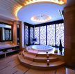 豪华旅馆室内浴池装修效果图片