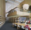 最新现代书馆吊顶设计装修效果图片