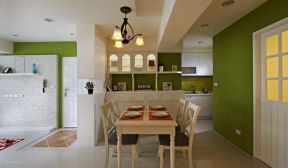 绿色厨房 现代时尚装修