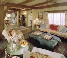 现代美式乡村风格 田园沙发装修效果图片