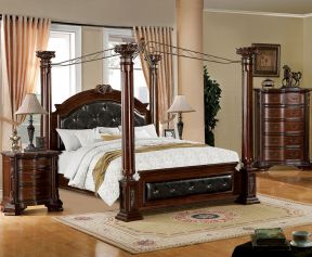 家居卧室装修样板房 欧式古典风格