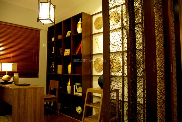 中式装修书房设计图