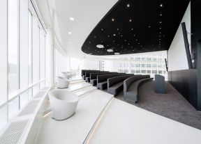 大型会议室效果图 现代时尚简约风格