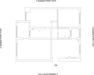 现代简约小户型平面图