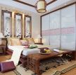 中式别墅设计卧室家具套装图片