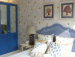 最新简约地中海风格卧室家具摆放设计图