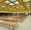 学校大型食堂设计效果图片