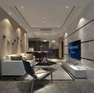 现代风格客厅装修设计
