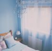 2023最新13平米女生卧室简约吊灯装修效果图片