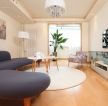 小户型现代简易家居客厅组合沙发装修效果图片大全