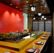 日式饭店吧台设计装修效果图片 
