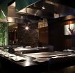 日式饭店最新室内装修效果图片