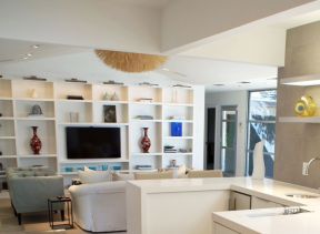 小户型装修厨房与客厅隔断设计效果图片