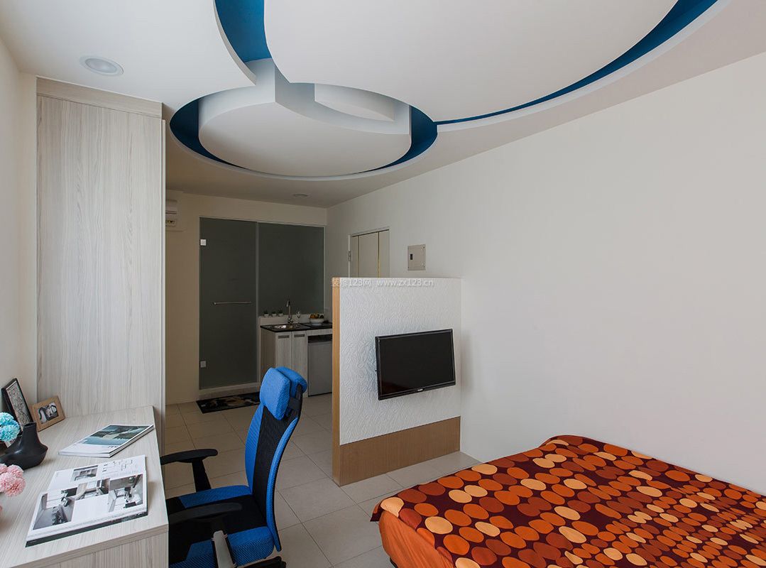 78平小户型天花吊顶装修样板效果图