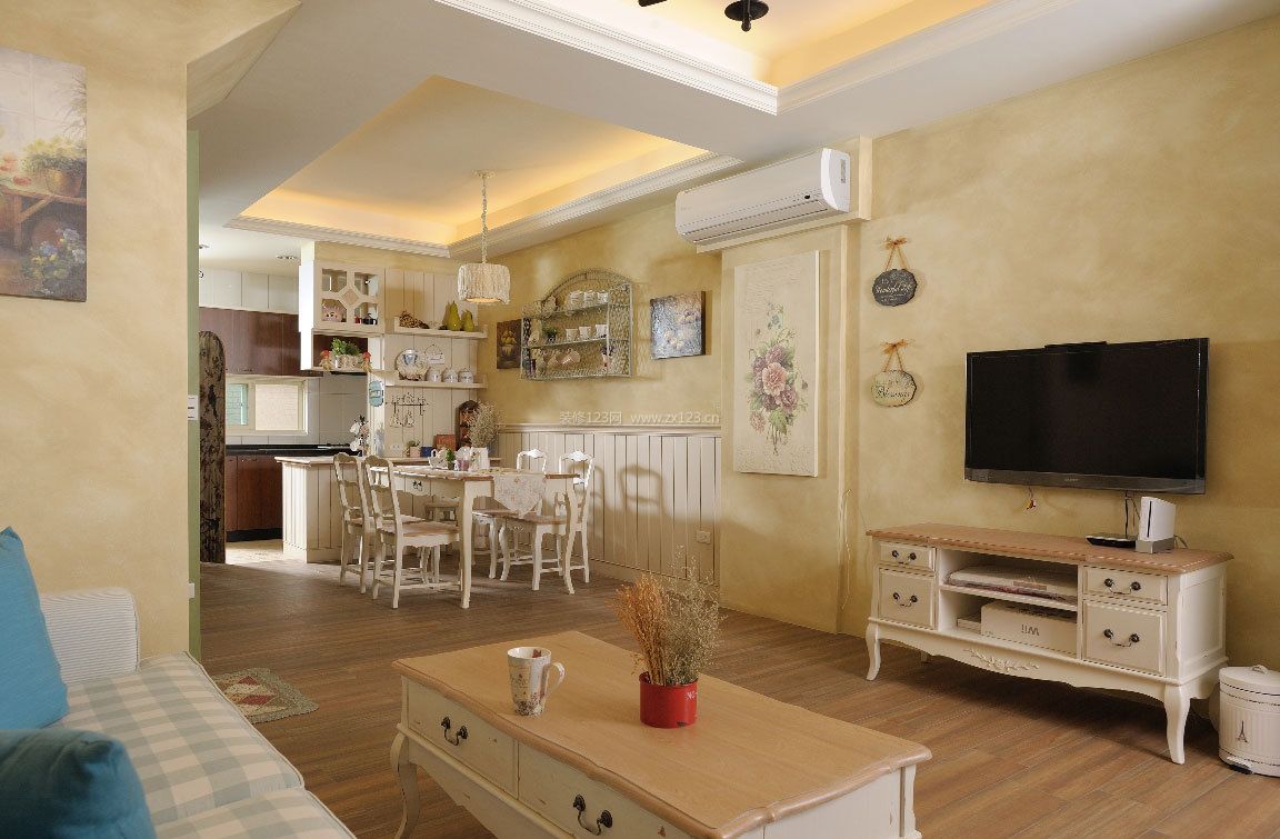 法式田园风格室内装修效果图欣赏