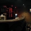 室内复古酒吧吧台装修效果图
