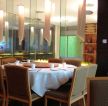 现代茶餐厅室内装修效果图片 