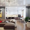 小户型家装客厅沙发背景墙装修设计效果图片