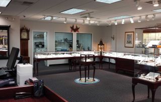 小型珠宝店室内设计效果图2023图片