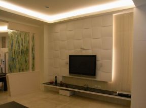 25平米客厅电视墙家装设计 简约家装设计