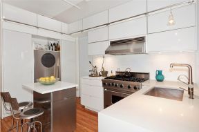小厨房整体橱柜装修设计效果图片大