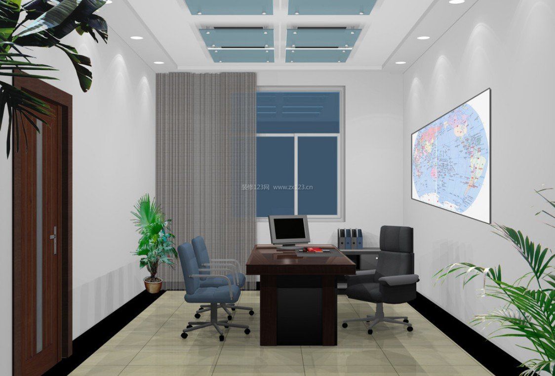 现代风格办公室装修设计效果图库