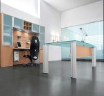 现代简约风格小型办公室装修效果图库