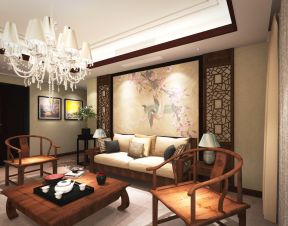 中式红木客厅 家庭室内装修设计图