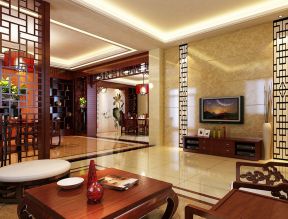 中式红木客厅 经典家装设计