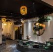 中式餐馆室内装饰设计效果图片欣赏