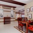 中式家居室内装饰设计元素效果图