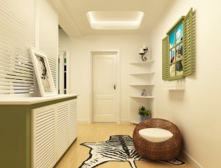 田园风格单身公寓室内装修设计方案