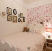 欧式女生小卧室设计床头背景墙装修效果图片