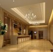 最新商务宾馆大厅吊灯设计效果图2023图片