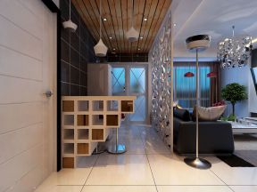 厨房和客厅的隔断图 现代家装设计效果图