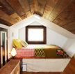 40平米小户型简约阁楼卧室木质吊顶装修效果图片大全