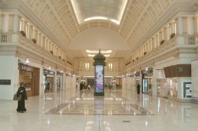 国外大型商场大厅装饰设计效果图