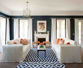 美式风格家居装修图片 布艺沙发装修效果图片