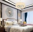 中式古典风格简约卧室装修效果图