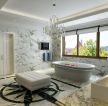 豪华复式大型别墅设计浴室装修设计图片