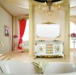 欧式家装豪华复式室内浴室设计效果图